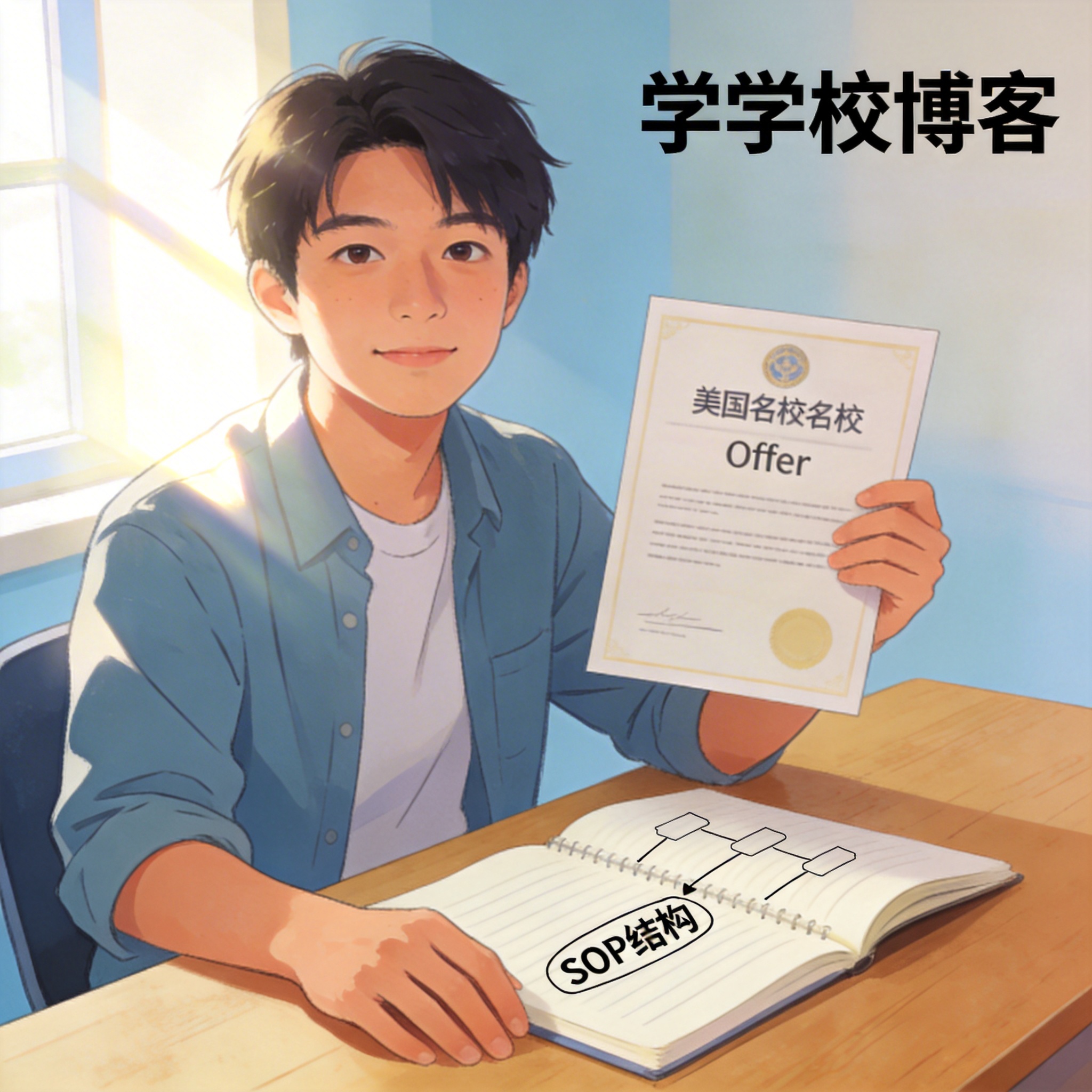 2026美国研究生SOP写作结构模板:5核心模块+名校适配指南